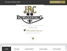 Tablet Screenshot of jrcengineering.com